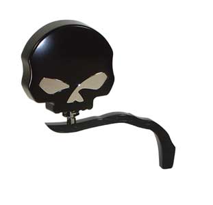 Skull mirror for all models- BLACK 47055